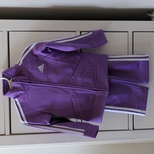 Adidas tracksuit - size 24 mos - EUC